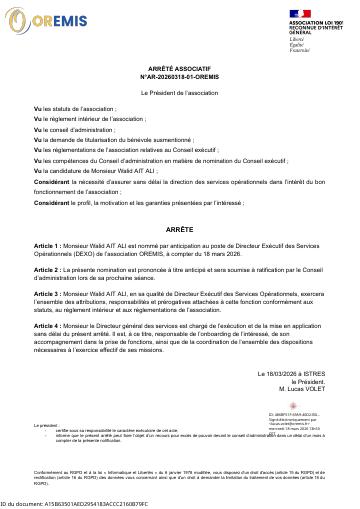 Apercu AR-20260318-01-OREMIS