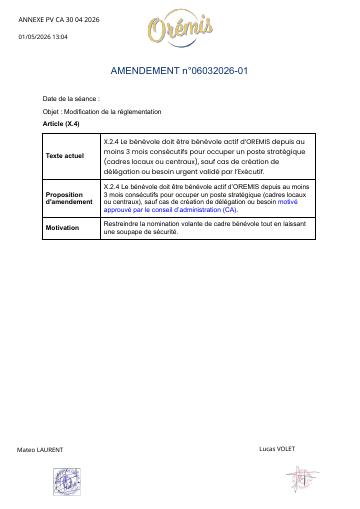 Apercu ANNEXE AU PV CA DU 30 04 2026