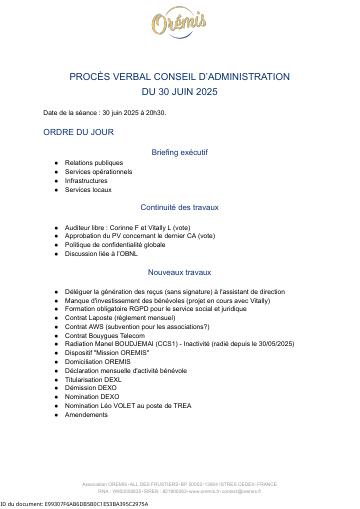 Apercu PV CA - 30 06 2025